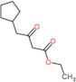 ethyl 4-cyclopentyl-3-oxobutanoate