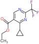 ethyl 4-cyclopropyl-2-(trifluoromethyl)pyrimidine-5-carboxylate