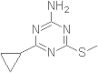 4-cyclopropyl-6-(methylthio)-1,3,5-triazin-2-amine