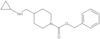 Phenylmethyl 4-[(cyclopropylamino)methyl]-1-piperidinecarboxylate