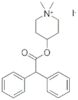 4-Diphénylacétoxy-N-méthylpipéridine méthiodure