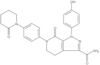 4,5,6,7-Tetrahydro-1-(4-hydroxyphenyl)-7-oxo-6-[4-(2-oxo-1-piperidinyl)phenyl]-1H-pyrazolo[3,4-c]pyridine-3-carboxamide