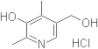 3-Piridinemetanolo, 5-idrossi-4,6-dimetil-, cloridrato (1:1)