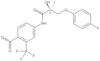(2S)-3-(4-Fluorophenoxy)-2-hydroxy-2-methyl-N-[4-nitro-3-(trifluoromethyl)phenyl]propanamide