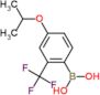[4-(propan-2-yloxy)-2-(trifluoromethyl)phenyl]boronic acid
