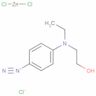 4-Diazo-N-ethyl-N-(2-hydroxyethyl)aniline chloride zinc chloride