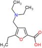 4-[(diethylamino)methyl]-5-ethylfuran-2-carboxylic acid