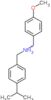 4-Methoxy-N-[[4-(1-methylethyl)phenyl]methyl]benzenemethanamine