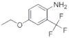 Benzenamine, 4-ethoxy-2-(trifluoromethyl)- (9CI)