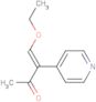 4-ethoxy-3-(4-pyridyl)-3-buten-2-one