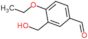 4-ethoxy-3-(hydroxymethyl)benzaldehyde