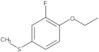 1-Ethoxy-2-fluoro-4-(methylthio)benzene