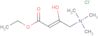 1-Butanaminium, 4-ethoxy-N,N,N-trimethyl-2,4-dioxo-, chloride (1:1)