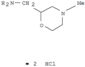 2-Morpholinemethanamine,4-methyl-, hydrochloride (1:2)