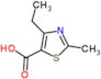 4-ethyl-2-methyl-1,3-thiazole-5-carboxylic acid