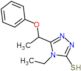 4-Ethyl-2,4-dihydro-5-(1-phenoxyethyl)-3H-1,2,4-triazole-3-thione