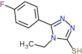 4-ethyl-5-(4-fluorophenyl)-4H-1,2,4-triazole-3-thiol