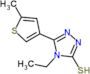 4-ethyl-5-(5-methylthiophen-3-yl)-4H-1,2,4-triazole-3-thiol