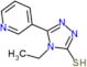 4-ethyl-5-(pyridin-3-yl)-4H-1,2,4-triazole-3-thiol