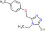 4-ethyl-5-[(4-methylphenoxy)methyl]-4H-1,2,4-triazole-3-thiol