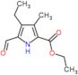 ethyl 4-ethyl-5-formyl-3-methyl-1H-pyrrole-2-carboxylate