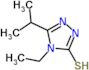 4-ethyl-5-(propan-2-yl)-4H-1,2,4-triazole-3-thiol