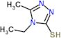 4-Ethyl-2,4-dihydro-5-methyl-3H-1,2,4-triazole-3-thione