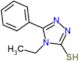 4-etil-5-fenil-4H-1,2,4-triazolo-3-tiolo