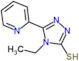 4-ethyl-5-pyridin-2-yl-2,4-dihydro-3H-1,2,4-triazole-3-thione