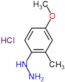 4-Methoxy-2-methylphenylhydrazine hydrochloride