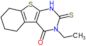 3-ethyl-2-thioxo-2,3,5,6,7,8-hexahydro[1]benzothieno[2,3-d]pyrimidin-4(1H)-one