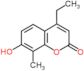 4-ethyl-7-hydroxy-8-methyl-2H-chromen-2-one