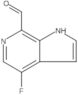 4-Fluoro-1H-pyrrolo[2,3-c]pyridine-7-carboxaldehyde