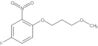 4-Fluoro-1-(3-methoxypropoxy)-2-nitrobenzene