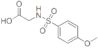 {[(4-METHOXYPHENYL)SULFONYL]AMINO}ACETIC ACID