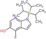 4-fluoro-1-(tripropan-2-ylsilyl)-1H-pyrrolo[2,3-b]pyridin-5-ol