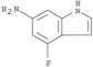 1H-Indol-6-amine,4-fluoro-