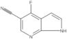 4-Fluoro-1H-pyrrolo[2,3-b]pyridine-5-carbonitrile