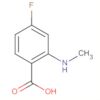 Benzoic acid, 4-fluoro-2-(methylamino)-