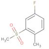 Benzene, 4-fluoro-1-methyl-2-(methylsulfonyl)-