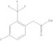 ácido 4-fluoro-2-(trifluorometil)fenilacético