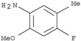 Benzenamine,4-fluoro-2-methoxy-5-methyl-