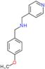 1-(4-methoxyphenyl)-N-(pyridin-4-ylmethyl)methanamine