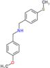 1-(4-methoxyphenyl)-N-[4-(methylsulfanyl)benzyl]methanamine