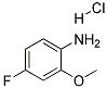 4-Fluoro-2-methoxyaniline hydrochloride