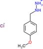 (4-methoxybenzyl)hydrazinium chloride