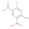 Benzoic acid, 4-fluoro-2-methyl-5-nitro-