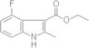 4-Fluoro-2-methylindole-3-carboxylic acid ethyl ester