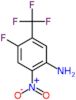 4-fluoro-2-nitro-5-(trifluoromethyl)aniline