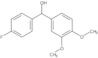 α-(4-Fluorophenyl)-3,4-dimethoxybenzenemethanol